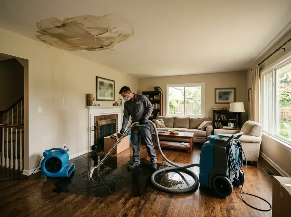attic-pipe-burst-ceiling-drip-008 — frequently asked questions, Water Damage Restoration & Carpet Care in Columbia Heights,…